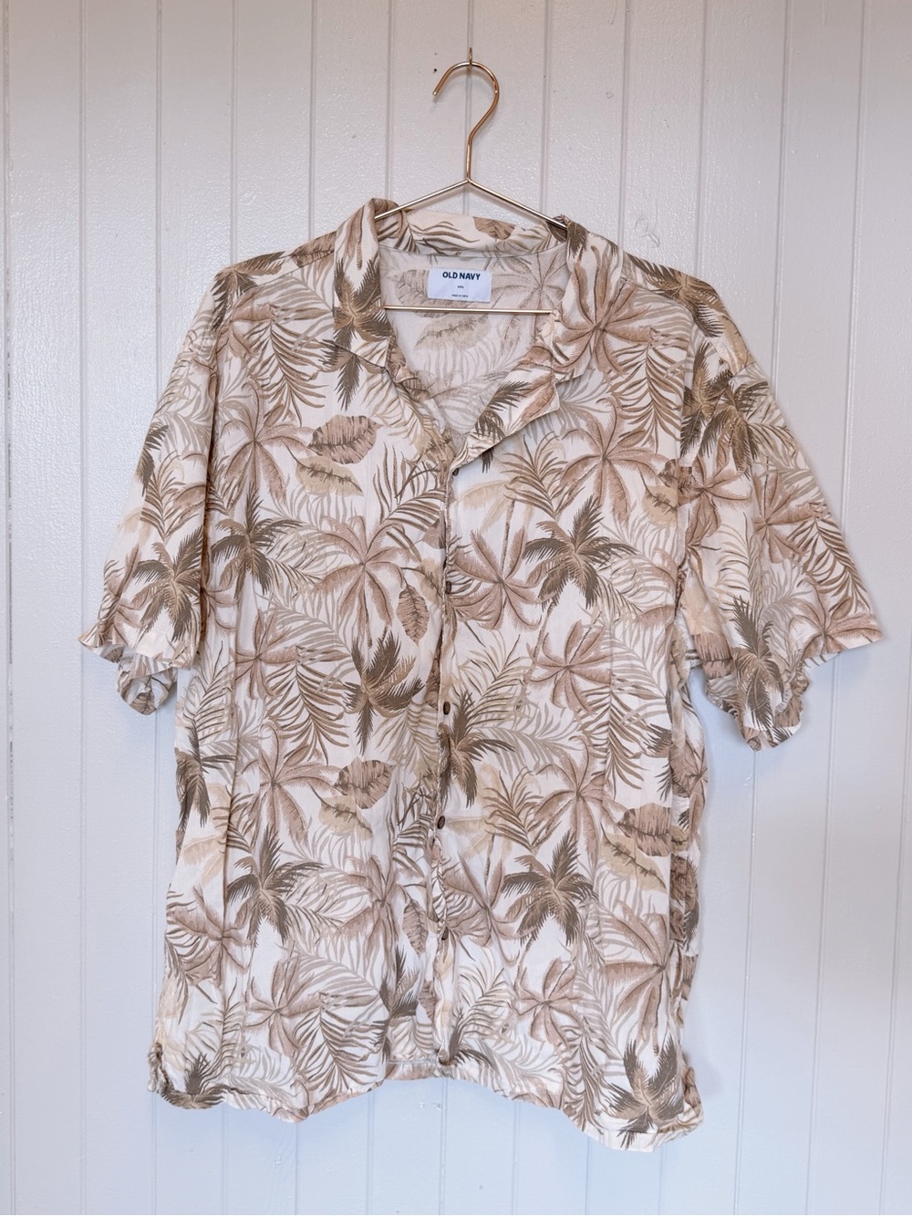 Men's Island Breezy Short Sleeve Button-Up Shirt